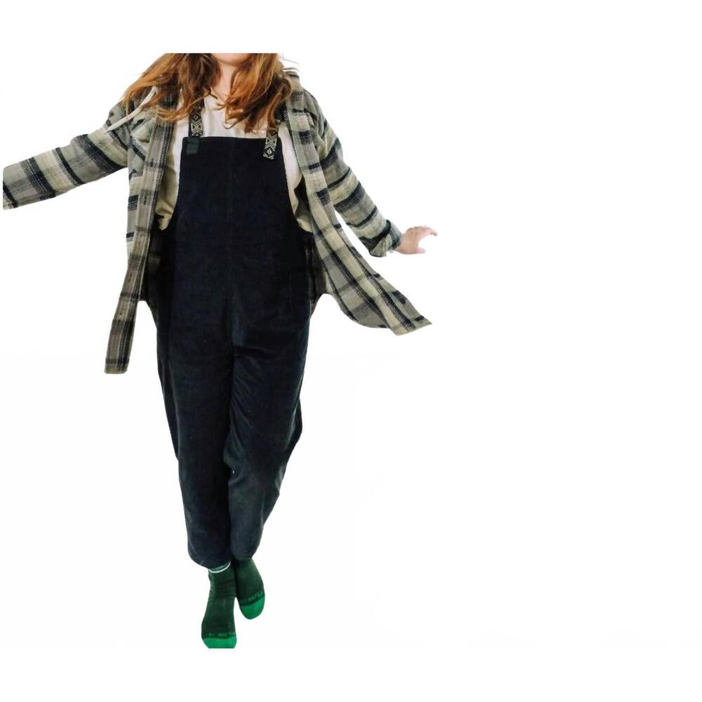 NEW KAVU women's san juan jumpsuit in moonless night - Picture 5 of 8